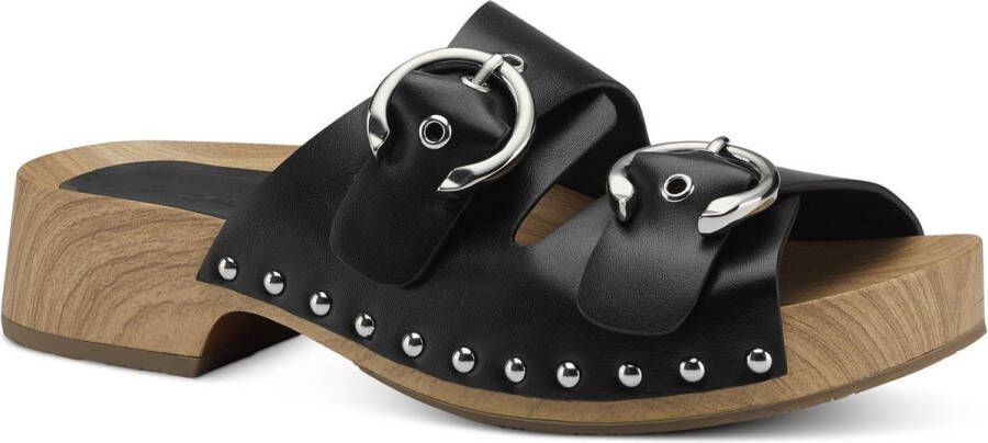 Tamaris Buckle Sandalen zwart Synthetisch Dames