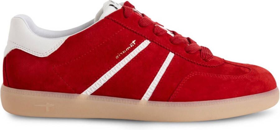 Tamaris Sneaker 1-23624-43 549 dames lage damesschoenen leer M2362443 rood