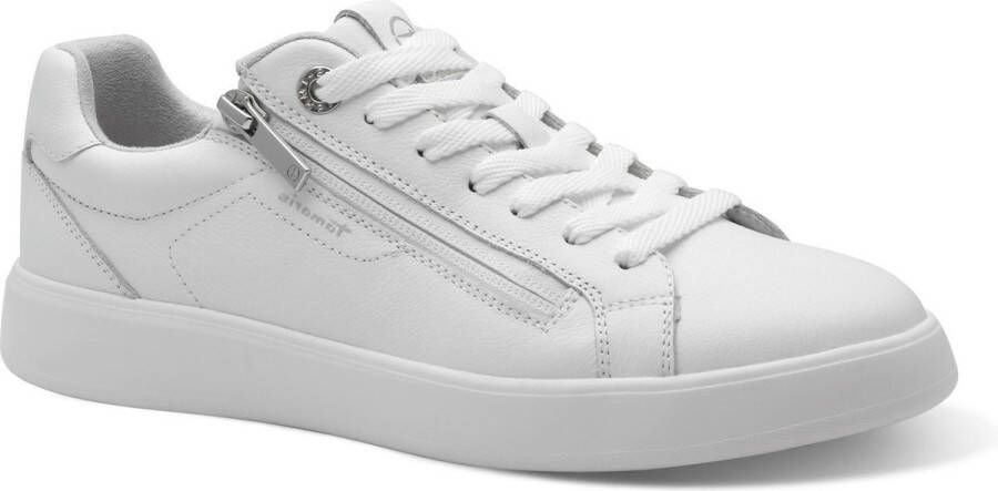 Tamaris Trainers 1-23709-44 100 Dames Lage Top Damesleer M2370944 Wit