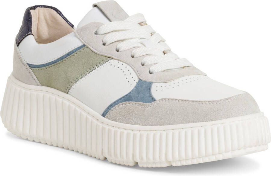 Tamaris Geribbelde Platform Sneaker Multicolor Dames - Foto 1