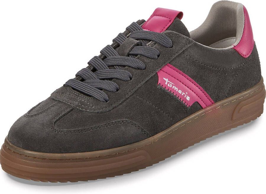 Tamaris Sneaker Low Top Dames 1-23788-42 214 Damesschoenen Leer M2378842