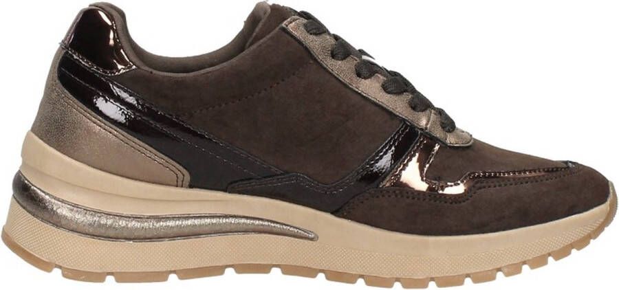 Tamaris dames sneaker Bruin multi