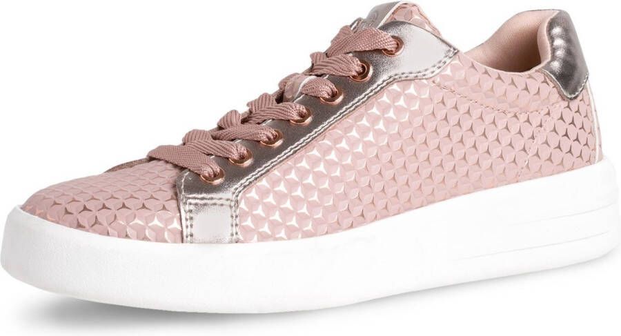 Tamaris Witte Gouden Casual Sneakers White Dames - Foto 15