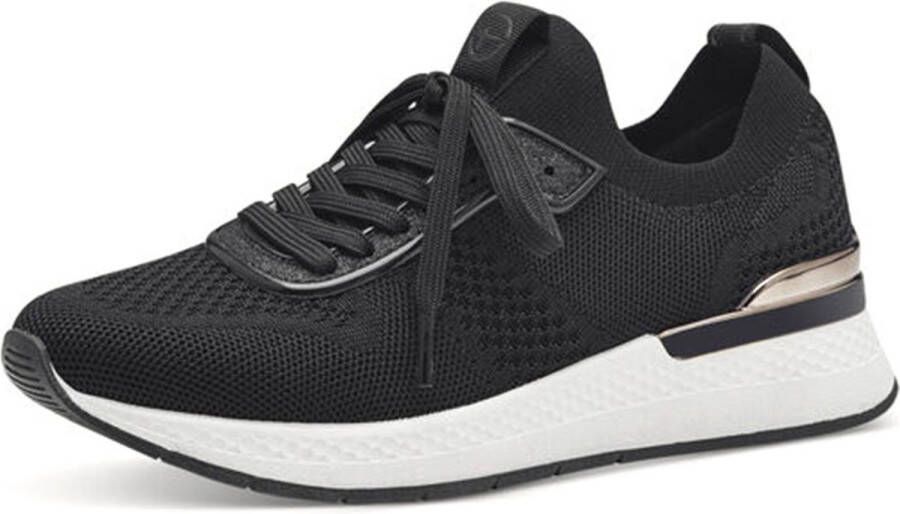 Tamaris dames sportschoenen 1-23712-42 048 Vegan M2371242 Zwart