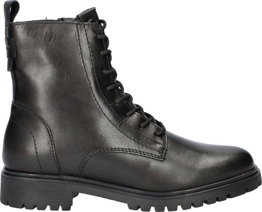 Tamaris Veterboots van leer met treklus