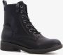 Tamaris Hoge veterschoenen SHAE blokhak veterschoenen laarsjes met decoratieve ritssluiting - Thumbnail 1