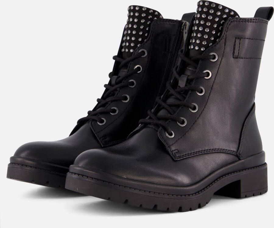 Tamaris dames veterboots Zwart