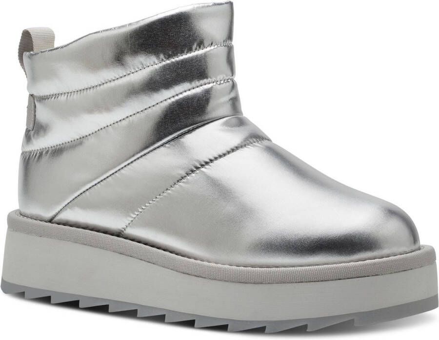 Tamaris -Dames WL Boot- Vegan-zilver