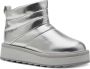 Tamaris Metallic Zilveren Vegan Rits Enkellaars Gray Dames - Thumbnail 1