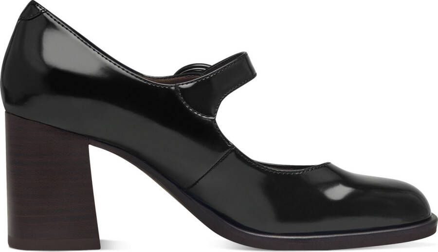 Tamaris Elegante Zwarte Vegan Pumps met Gespsluiting Black Dames