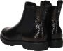 Tamaris Zwarte Chelsea Boot met Dierenprint Detail Black Dames - Thumbnail 7