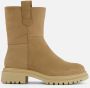 Tamaris Beige Warmgevoerde Dames Enkellaars Beige Dames - Thumbnail 1