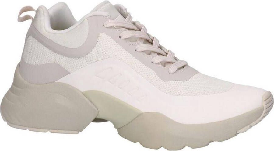 Tamaris Ecru Sneakers Fashletics Dames