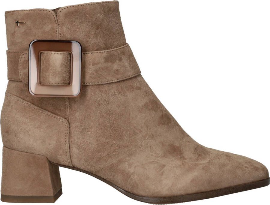 Tamaris Enkellaarsjes Dames Beige