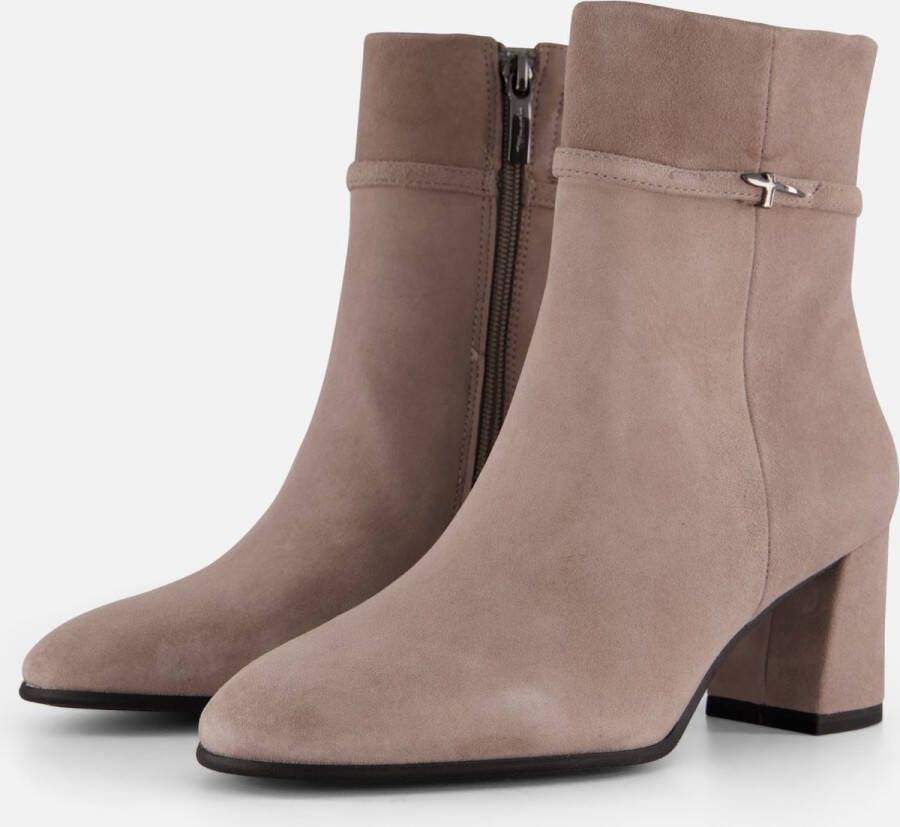 Tamaris Enkellaarsjes grijs Suede Dames