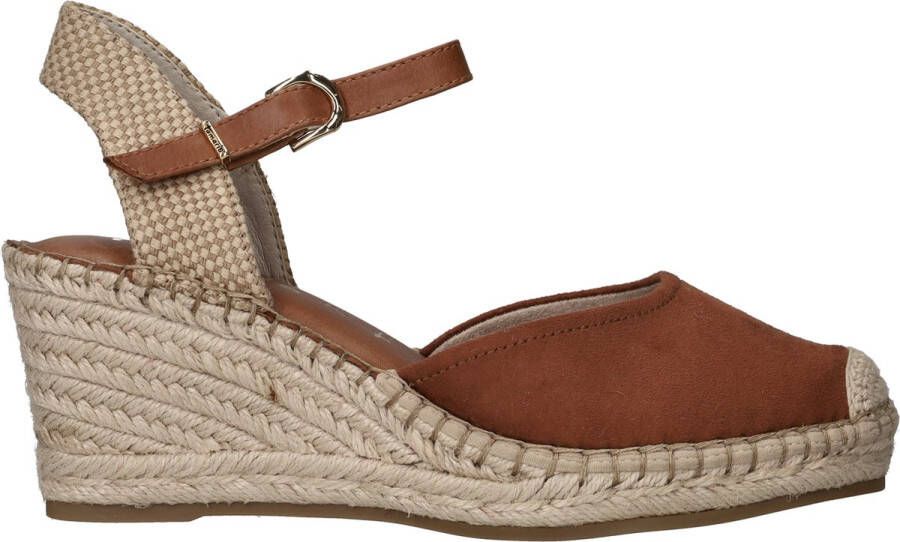 Tamaris espadrille Dames Bruin