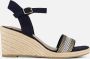 Tamaris Espadrilles blauw Textiel Dames - Thumbnail 2