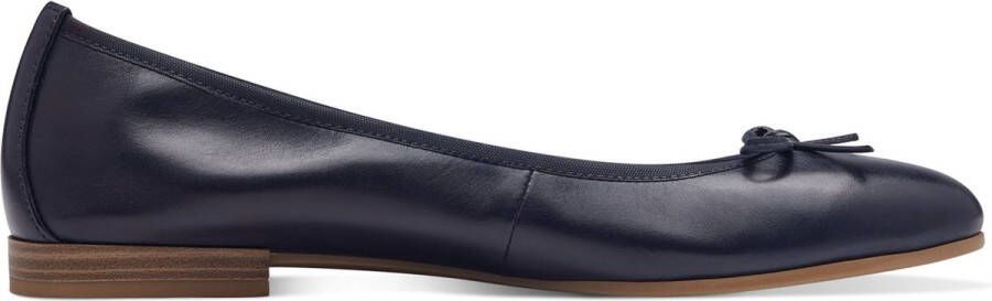 Tamaris Ballerina's Flats slipper businessschoen met decoratieve strik