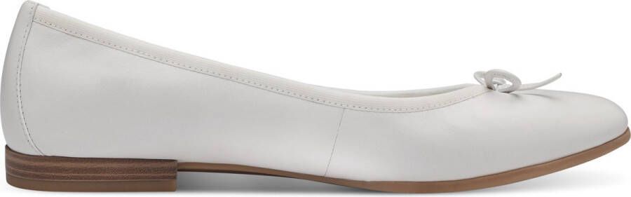 Tamaris Essentials Dames Ballerina's WHITE - Foto 1