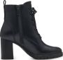 Tamaris ESSENTIALS -Dames Lace Boot Heel-Tamaris Vegan-zwart - Thumbnail 1