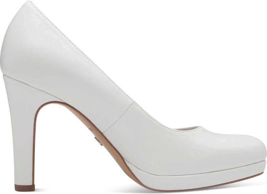 Tamaris Essentials Dames Pumps WHITE MATT