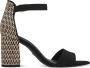 Tamaris Zwarte Casual Platte Sandalen Black Dames - Thumbnail 1