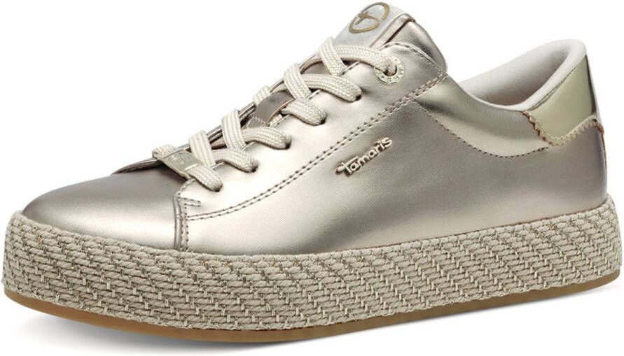 Tamaris ESSENTIALS Dames Sneakers GOLD