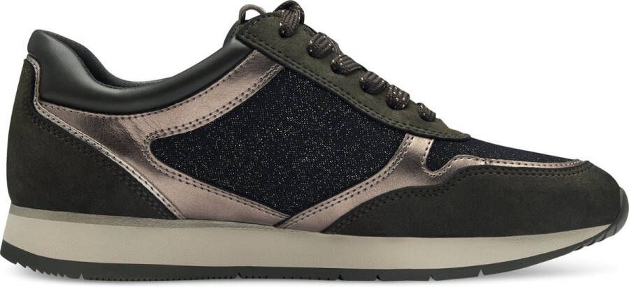 Tamaris ESSENTIALS Dames Sneakers OLIVE COMB