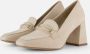 Tamaris Beige Suède Pump met Gouden Detail Beige Dames - Thumbnail 1