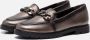 Tamaris Stijlvolle Loafer in Metallic Zilver Gray Dames - Thumbnail 1