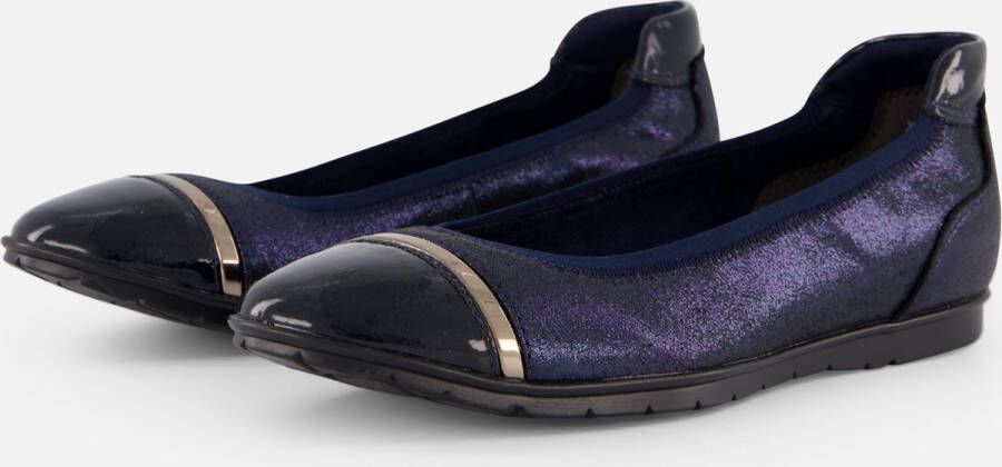 Tamaris Joya Ballerina's blauw Synthtisch Dames