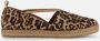 Tamaris Leopard Espadrilles bruin Leer Dames - Thumbnail 1