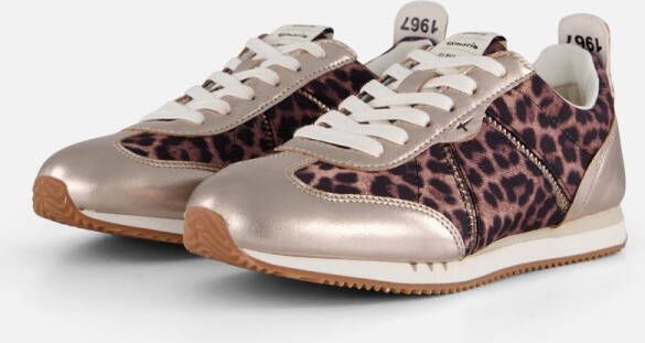 Tamaris Leopard Sneakers beige Textiel Dames