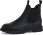 Tamaris Chelsea-boots blokhak instap laarzen enkellaars met twee aantrekloopjes - Thumbnail 1