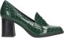 Tamaris Groene Krokodillenprint Pump Green Heren - Thumbnail 1