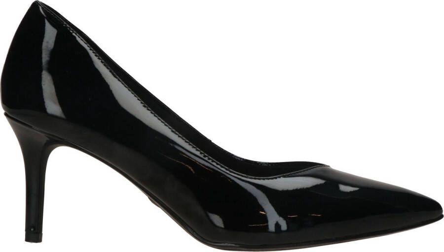 Tamaris Stijlvolle synthetische pump met 7 cm hak Black Dames