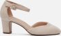 Tamaris Pumps beige Textiel Dames - Thumbnail 1