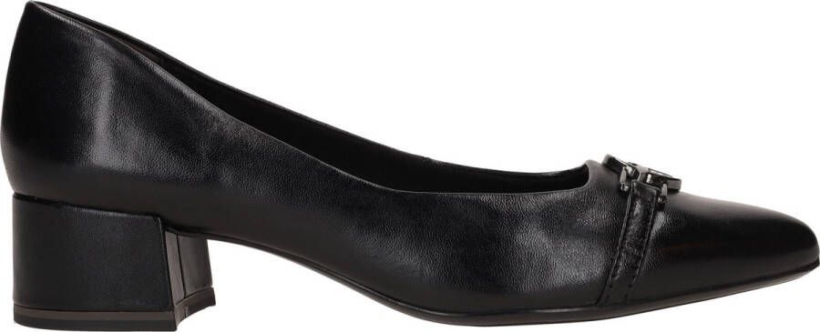 Tamaris Zwarte Pump met Metallic Details Black Dames