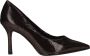 Tamaris Glimmende Zwarte Bruine Pumps met Metallic Finish Black Dames - Thumbnail 1