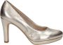 Tamaris Gouden synthetische pumps voor dames Beige Dames - Thumbnail 1