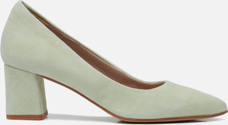 Groene pumps online tamaris