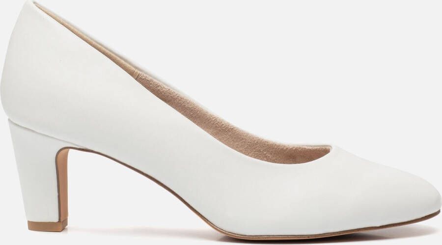 Tamaris Klassieke witte pumps voor dames White Dames