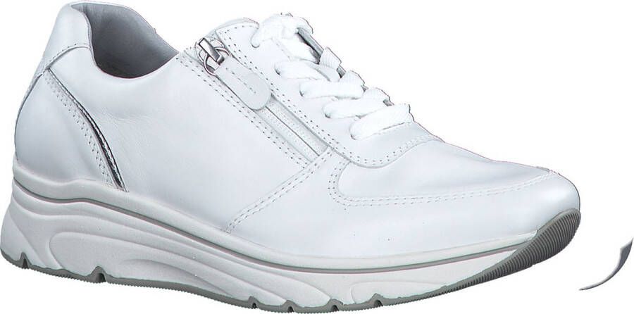 Tamaris Witte Zilveren Sneakers Dames Schoenen White Dames - Foto 1