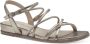 Tamaris Metallic Gouden Leren Slipper Multicolor Dames - Thumbnail 10