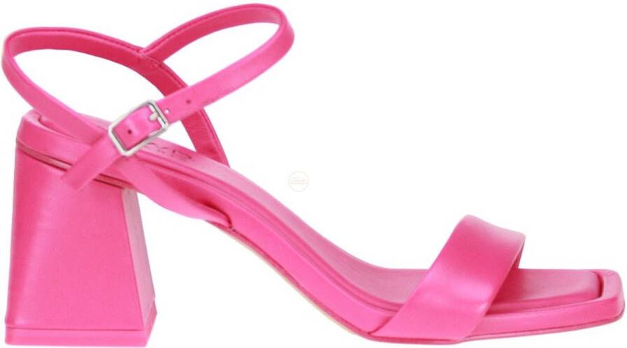 Tamaris Roze Open Platte Sandalen Vrouwen Pink Dames