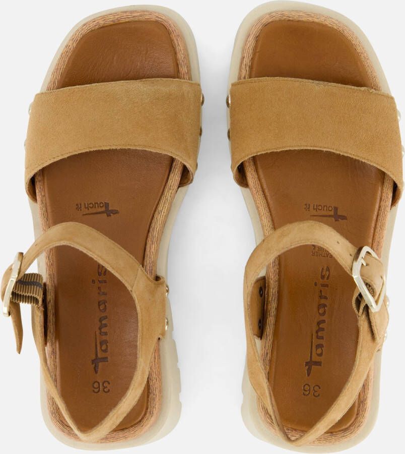 Tamaris Sandalen cognac Leer