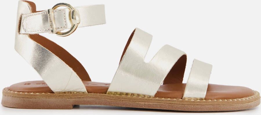 Tamaris Sandalen goud Leer Dames