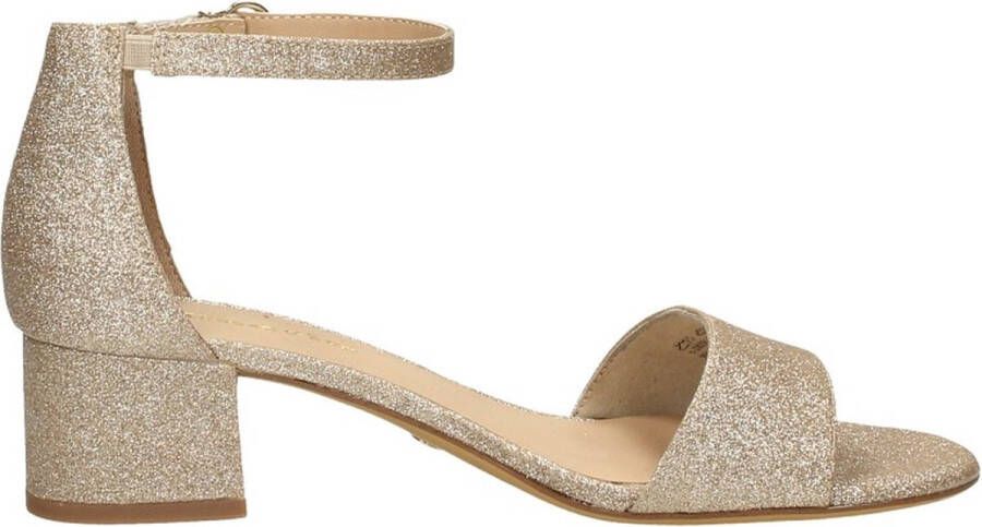 Tamaris Glitter Goud Vegan Sandalette Multicolor Dames