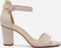 Tamaris Sandalen met hak beige Imitatiesuede Dames - Thumbnail 20