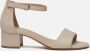 Tamaris Beige Elegante Platte Sandalen voor Vrouwen Beige Dames - Thumbnail 10